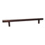 Pride Industrial P11210B 12" Bar Cabinet Pull with 9" Center to Center Oil Rubbed Bronze Finish
