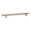 Pride Industrial P112RG 12" Bar Cabinet Pull with 9" Center to Center Rose Gold Finish