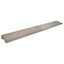 Pride Industrial P1812SN 12" Aluminum Tab Cabinet Pull with 5-2/5" Center to Center 3 Holes Satin Nickel Finish