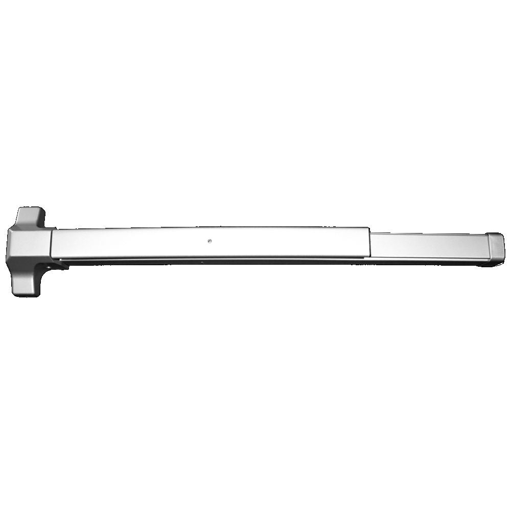 Lockey PB1100SS Panic Bar Rim Exit Device for 33" to 36" Door Stainless Steel Finish