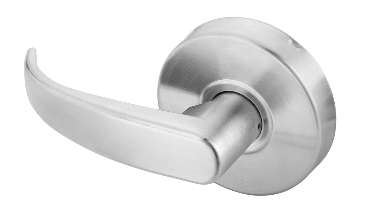 ASSA Abloy Accentra PB4655LN626 Single Dummy Pacific Beach Lever Grade 2 Cylindrical Lock US26D (626) Satin Chrome Finish