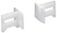 Best Hinges PD25071 Bottom Guide # 403530 White Finish