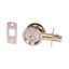 Pamex PF2P10 Privacy Round Sliding Door Lock with 2-3/8" Backset Standard Satin Nickel Finish