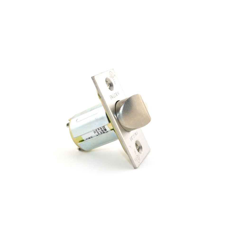 Falcon Q330203626 2-3/8" Square 1-1/8" Face Dead Latch for W Series Satin Chrome Finish