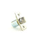 Falcon Q330207626 2-3/8" Square 1" Face Spring Latch for W Series Satin Chrome Finish