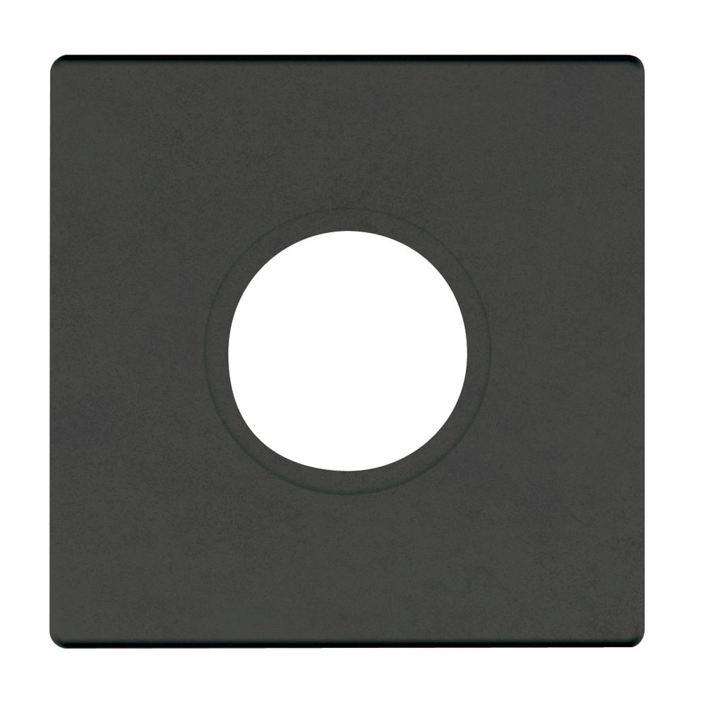 Baldwin R017102PS 2-5/8" Contemporary Square Passage Rose Pair Oil Rubbed Bronze Finish