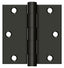 Deltana S35HD10B 3-1/2" x 3-1/2" Square Hinge; Heavy Duty; Oil Rubbed Bronze Finish