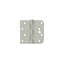 Deltana S44058TT15-R/H Right Hand 4" x 4" x 5/8" x Square Hinge; Satin Nickel Finish