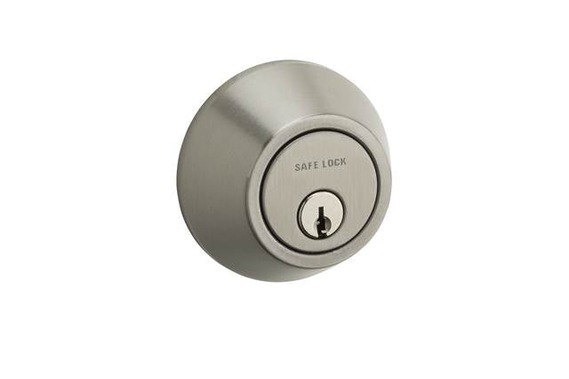 Safelock SD9100-15 Single Cylinder Deadbolt with 4AL Latch and RCS Strike Satin Nickel Finish
