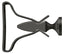 Deltana SDH193U10B Shutter Door Holder; 2-3/4"; Oil Rubbed Bronze Finish