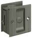 Deltana SDL25U15A Pocket Lock; 2-1/2" x 2-3/4" Privacy; Antique Nickel Finish