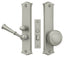 Deltana SDL688U15 Storm Door Latch; Classic; Mortise Lock; Satin Nickel Finish