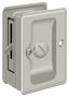 Deltana SDLA325U15 Heavy Duty Pocket Lock; Adjustable; 3-1/4" x 2 1/4" Privacy; Satin Nickel Finish