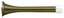 Deltana SDS375U5 3-3/4" Baseboard Door Bumper; Heavy Duty; Steel; Antique Brass Finish
