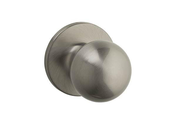 Safelock SK1000RG-15 Regina Knob Passage Lock with 4AL Latch and RCS Strike Satin Nickel Finish