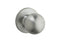 Safelock SK1000RG-26D Regina Knob Passage Lock with 4AL Latch and RCS Strike Satin Chrome Finish