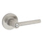 Safelock SL4000RELRDT-15 Reminy Lever Round Rose Push Button Privacy Lock with RCAL Latch and RCS Strike Satin Nickel Finish