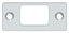 Deltana SP2753U26 Strike Plate; Deadbolt; 2-3/4" x 1-1/4"; Bright Chrome Finish