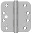 Deltana SS44R5BU32D-S 4" x 4" x 5/8" Radius Hinge; 2BB; Security; Satin Stainless Steel Finish