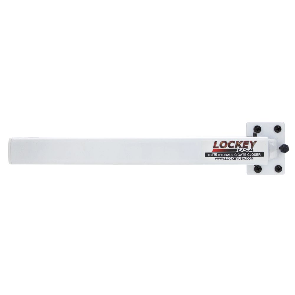 Lockey TB175W Garden Gate Closer White Finish