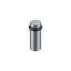 Deltana UFB6000U26D Round Universal Floor Bumper 3" Satin Chrome Finish