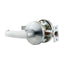 Falcon W101D626 W Series Passage Dane Lever Lock with 30206 Latch 30148 Strike Satin Chrome Finish