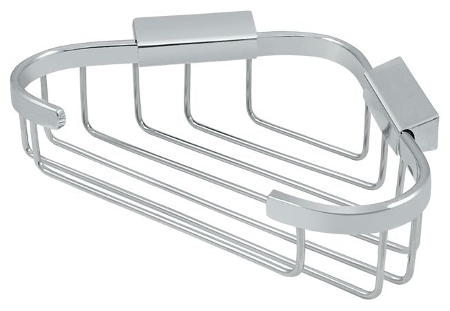 Deltana WBC8570U26 Wire Basket; 8-1/2" Corner Basket; Bright Chrome Finish