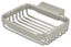 Deltana WBR4535U15 Wire Basket; 4-1/2" Rectangular Soap Holder; Satin Nickel Finish