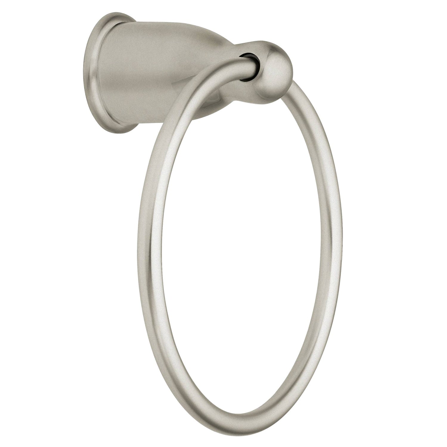 Moen YB8086SN Mason Towel Ring Satin Nickel Finish