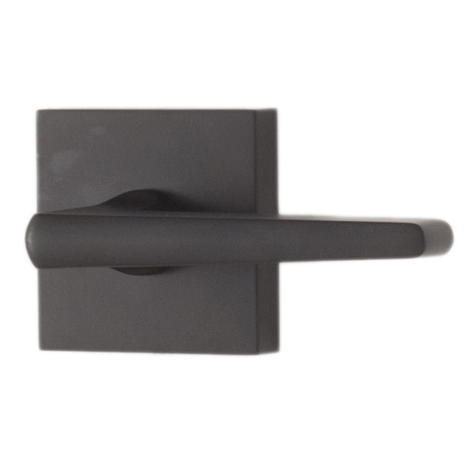 Weslock 007007272FR20 Philtower Passage Lock with Adjustable Latch and Full Lip Strike Matte Black Finish