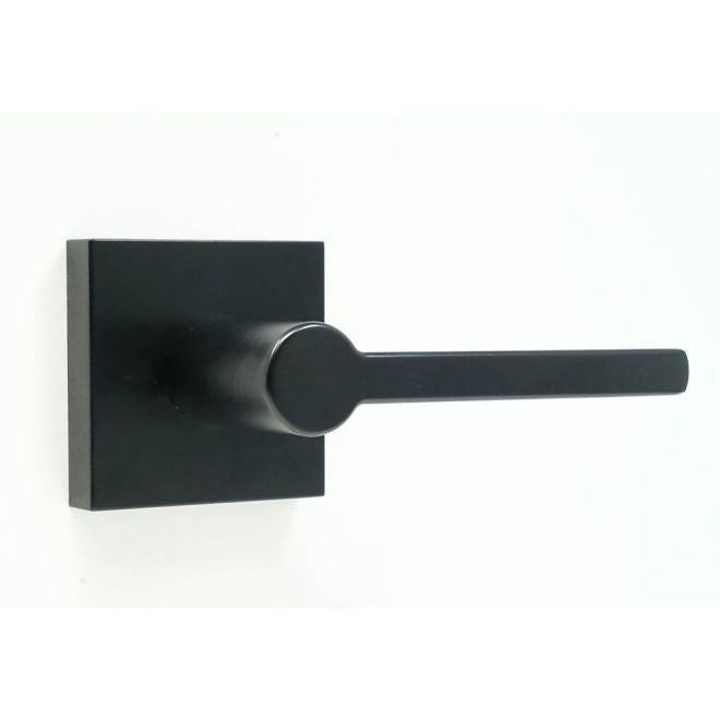 Weslock 007009292FR20 Brady Lever Passage Lock with Adjustable Latch and Full Lip Strike Matte Black Finish