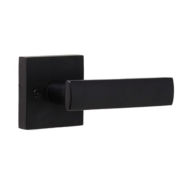 Weslock 0070532--0020 Utica Lever Half Dummy Lock Matte Black Finish