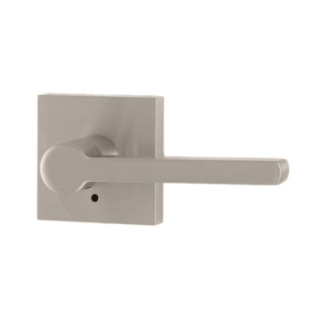 Weslock 007109N9NFR20 Brady Lever Privacy Lock with Adjustable Latch and Full Lip Strike Satin Nickel Finish
