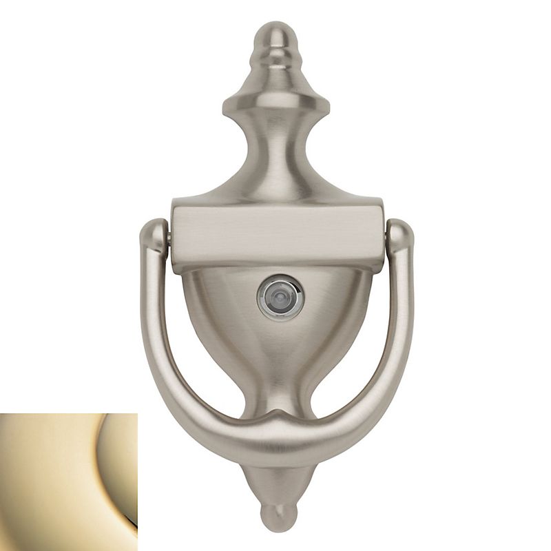Baldwin 0103003 Door Knocker Lifetime Brass Finish