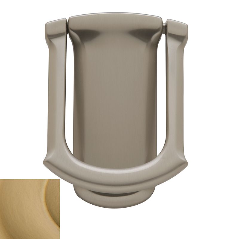 Baldwin 0105033 Tahoe Door Knocker Vintage Brass Finish
