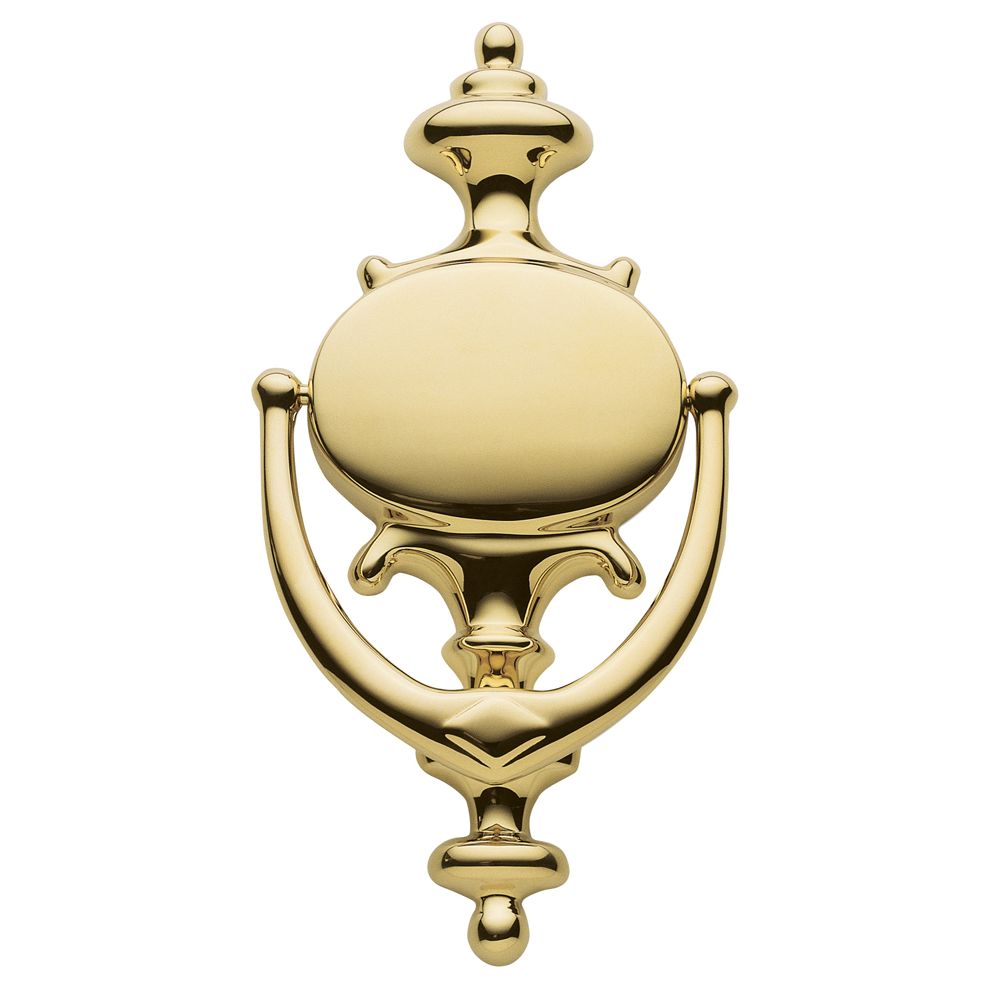 Baldwin 0116003 Imperial Door Knocker Lifetime Brass Finish