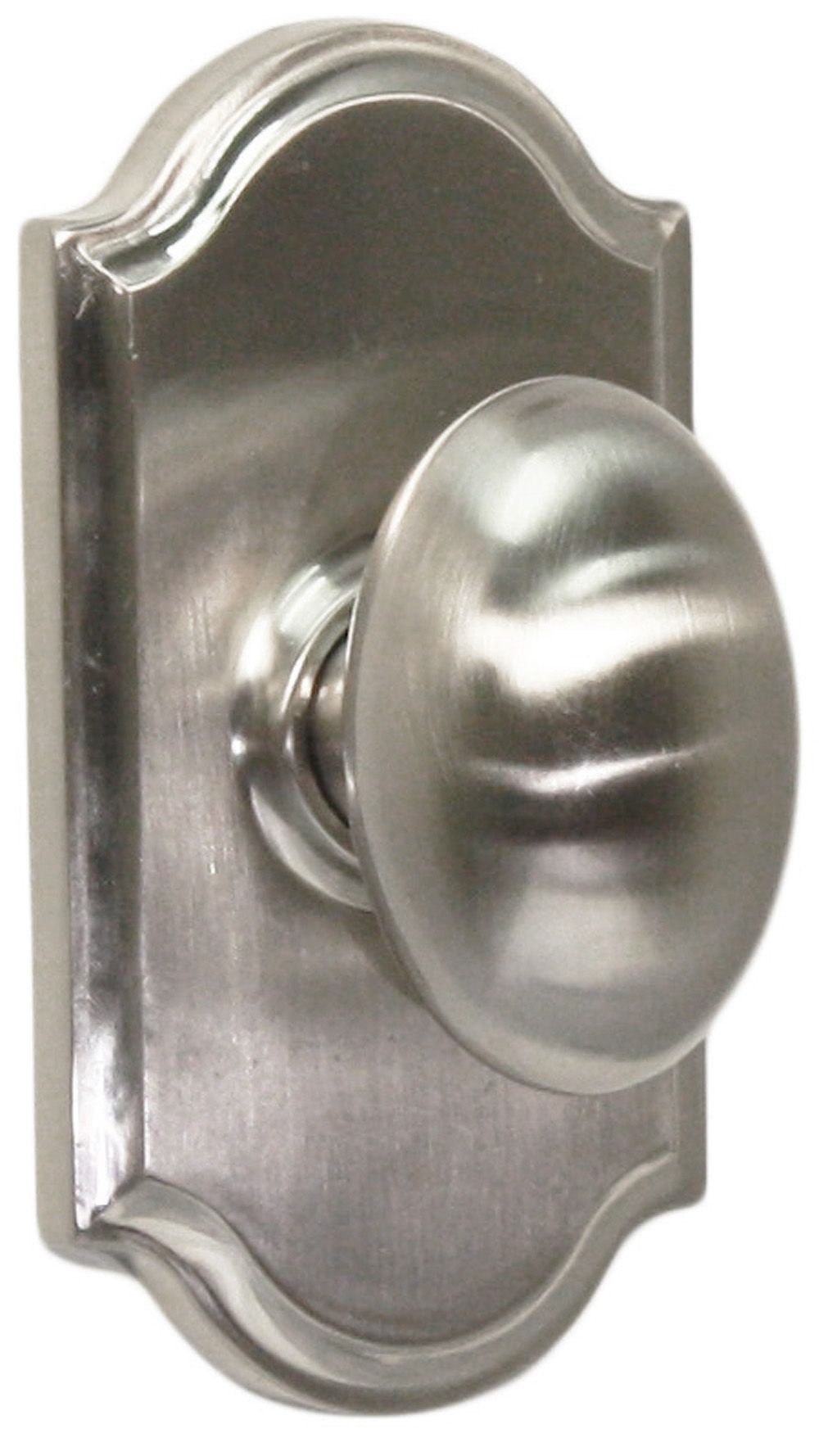 Weslock 01700JNJNSL20 Julienne Premiere Passage Lock with Adjustable Latch and Full Lip Strike Satin Nickel Finish