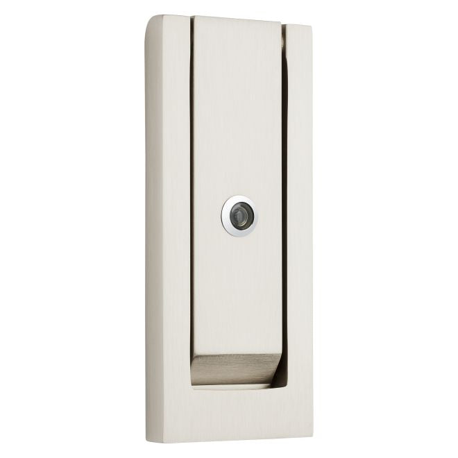 Baldwin 0183056 Contemporary Square Door Knocker Lifetime Satin Nickel Finish