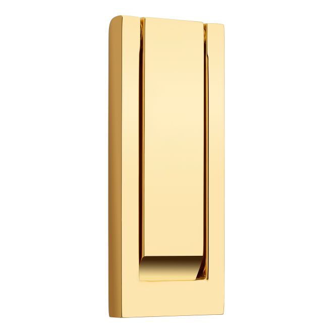 Baldwin 0184003 Modern Door Knocker Lifetime Brass Finish