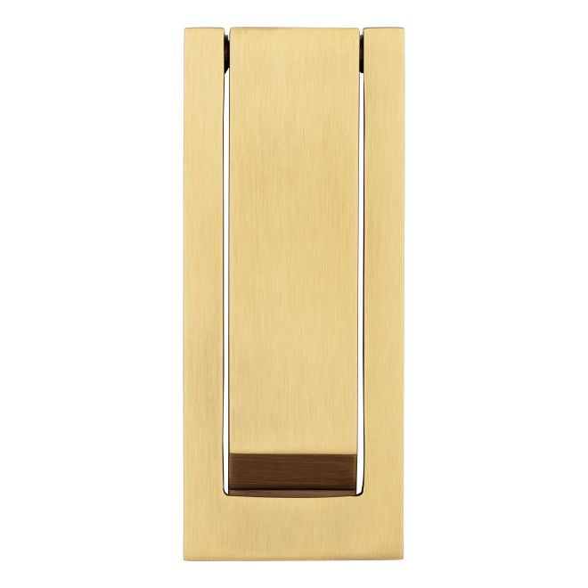 Baldwin 0184044 Modern Door Knocker Lifetime Satin Brass Finish