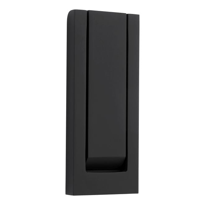 Baldwin 0184190 Modern Door Knocker Satin Black Finish