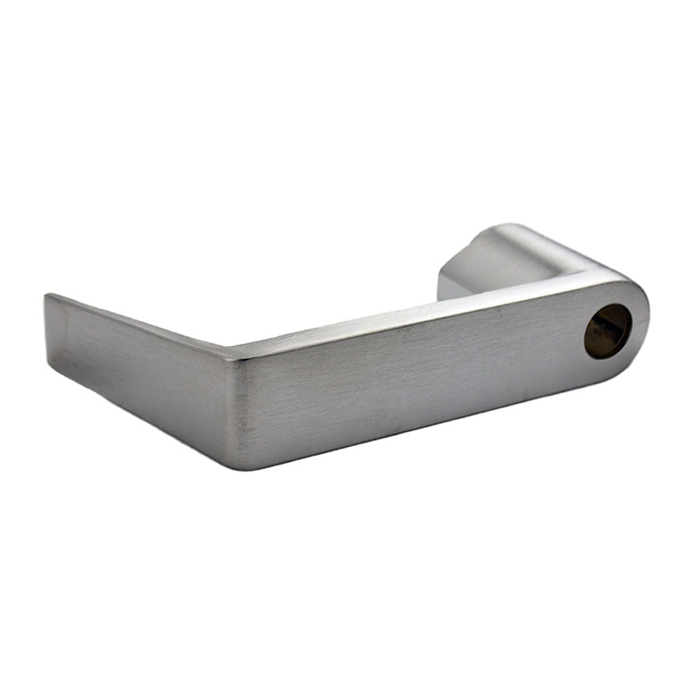Schlage Commercial 03233RHO626 ND Series Rhodes Push and Turn Button Lever Satin Chrome Finish Main image