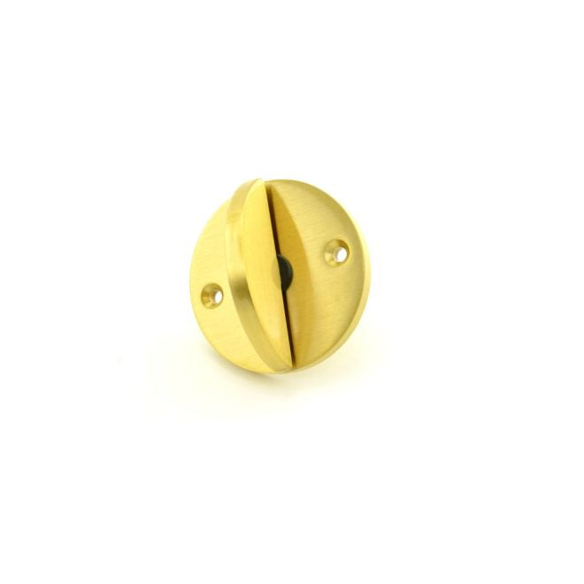 Schlage Commercial 09509027606 L Series Thumbturn for 1-3/8" to 1-7/8" Door Satin Brass Finish Main image