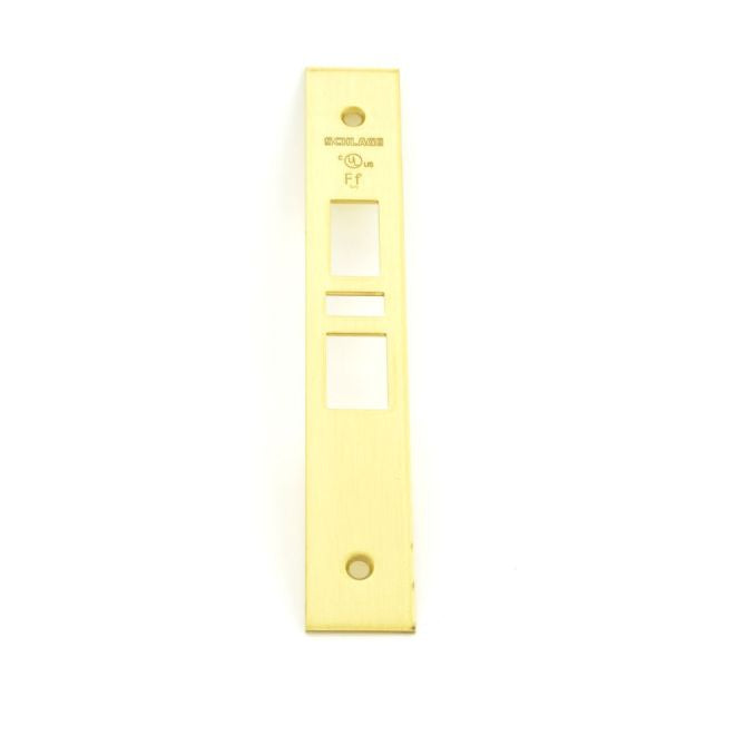 Schlage Commercial 09666606 Armor Front and Screws for L9453; L9485; or L9486 Satin Brass Finish Main image
