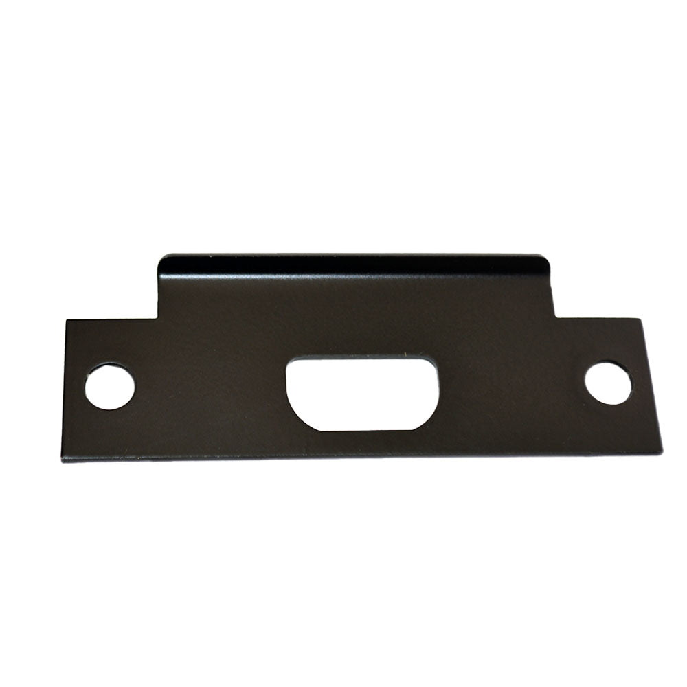 Schlage Commercial 10025622 ASA Strike with Screws Matte Black Finish Main image