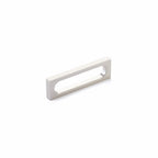 Schaub 10032 - 3-7/8" Cafe Modern Oval Slot Cabinet Pull with 3-1/2" Center to Center