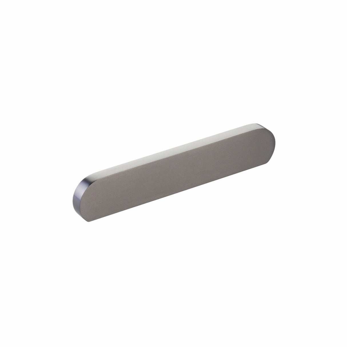 Schaub 10042-GM 5-7/8" Cafe Modern Oval Cabinet Pull with 4" and 5" Center to Center Gun Metal Finish