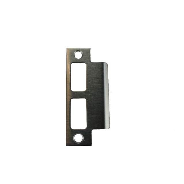 Schlage Commercial 10072630112 1-1/2" Lip L9000 ASA Strike Satin Stainless Steel Finish Main image
