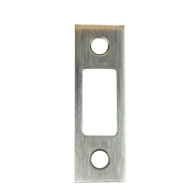Schlage Commercial 10079626 L400 Series 3-1/2" Deadbolt Strike Satin Chrome Finish Main image