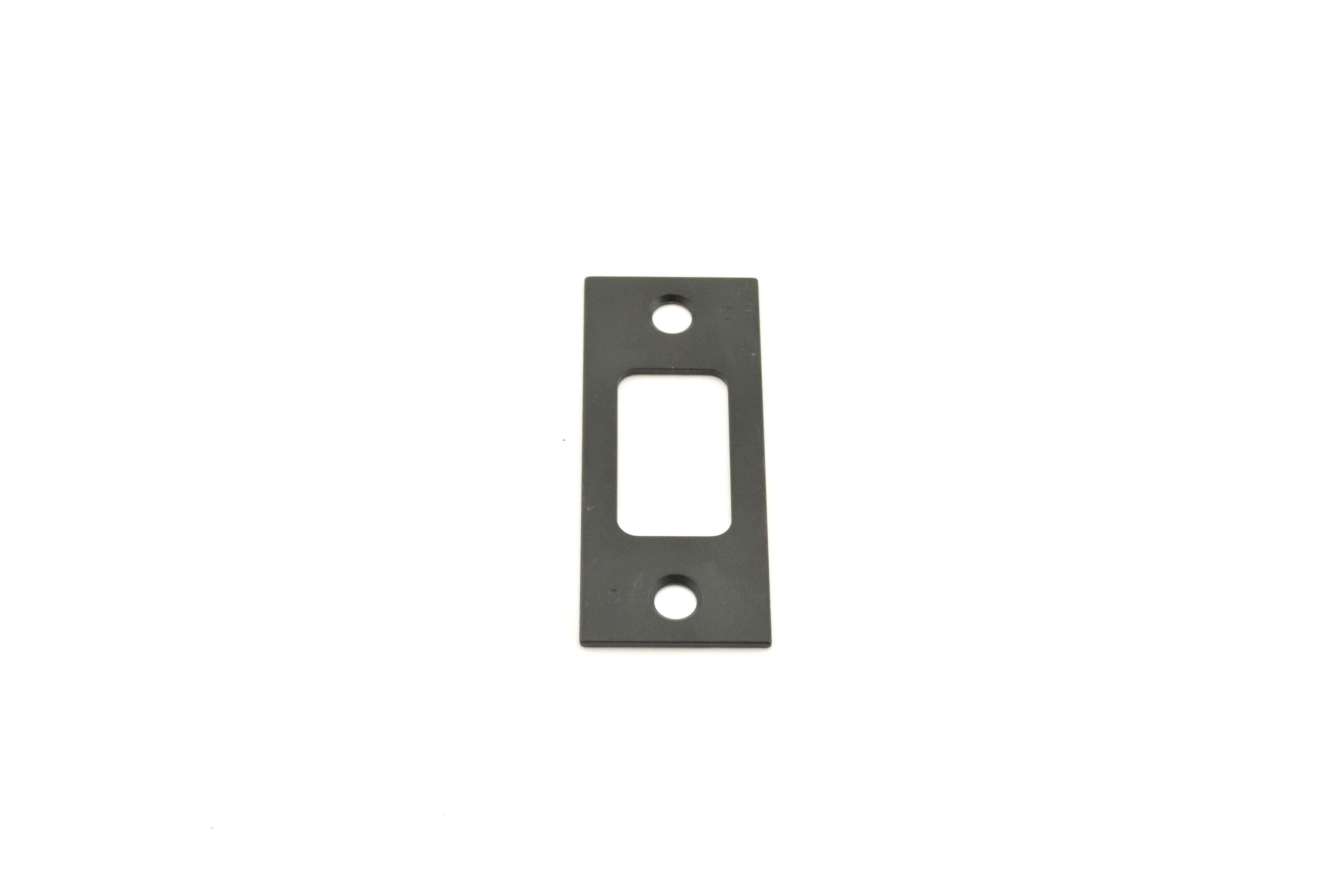 Schlage Commercial 10094716 2-3/4" Square Corner Deadbolt Strike Aged Bronze Finish Main image
